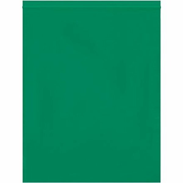 Bsc Preferred 12 x 15'' - 2 Mil Green Reclosable Poly Bags, 1000PK S-13428G